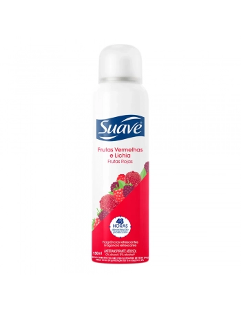 Suave Aerosol Leve + Pague - Frutas Vermelhas e Lichia 200ml