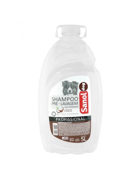 Sanol Shampoo Pré Lavagem Coco 5L