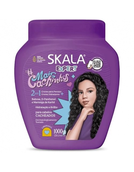 Skala Creme de Tratamento Mais Cachinhos 1kg