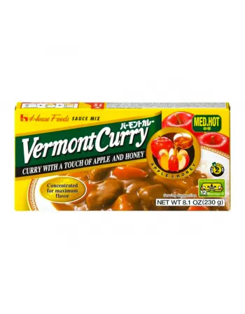 Vermont Curry Sabor Picante Médio 230g