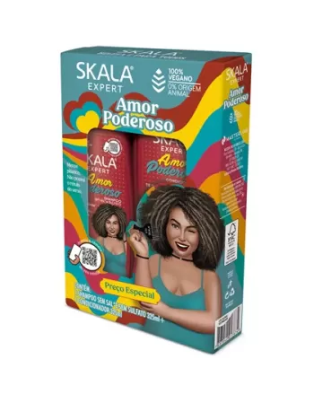 Slaka Kit Shampoo + Condicionador Amor Poderoso 325ml