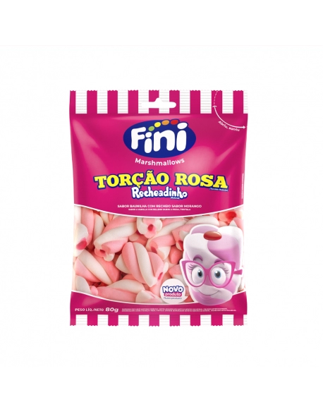 Fini Marsh. Torção Rosa Recheadinho 80g