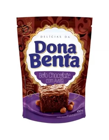 Dona Benta Mistura para Bolo Chocolate Com Avelã 450g