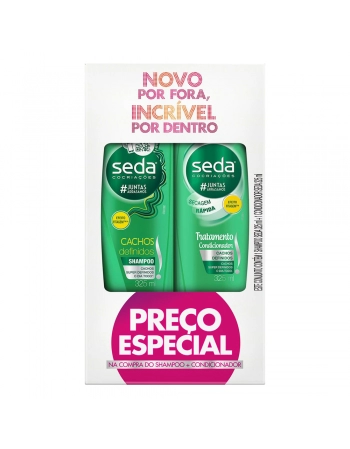 Seda Cachos Definidos Kit Shampoo + Condicionador 325ml