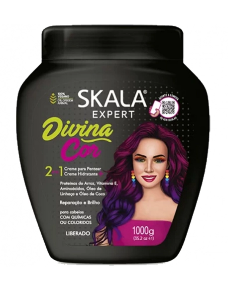 Skala Creme Condicionador 2 em 1 Divina Cor 1 kg