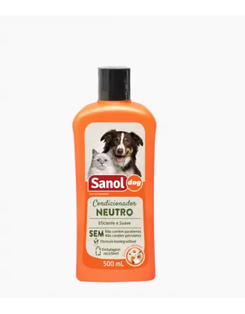 Condicionador Sanol Dog Neutro para Cães e Gatos 500ml