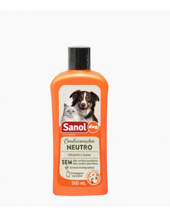 Condicionador Sanol Dog Neutro para Cães e Gatos 500ml