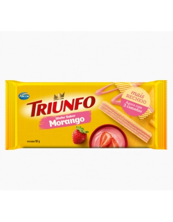 Triunfo Wafer Morango 105g