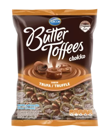 Bala Butter Toffees Chokko Trufado 500g