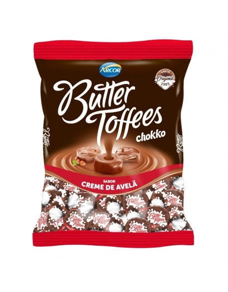 Bala Butter Toffees Creme de Avelã 100g