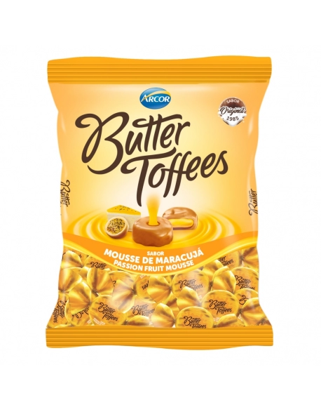 Bala Butter Toffees Maracujá 100g