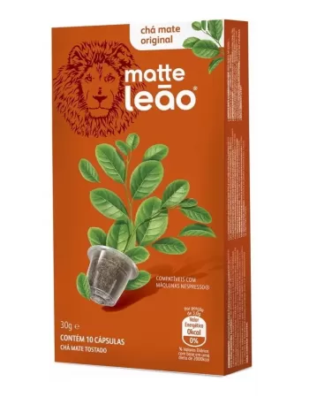 Chá Matte Leão Cápsula Natural 30g