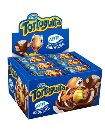 Tortuguita ao Leite Baunilha 372g Display com 24 unidades 15,5g