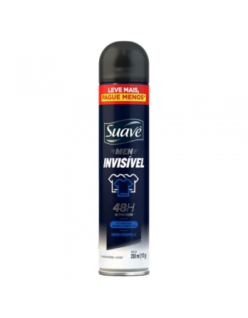 Suave Men Invisible Desodorante Aerosol Leve Mais Pague Menos 200ml