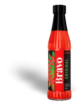 Molho de Pimenta Original Bravo 60ml