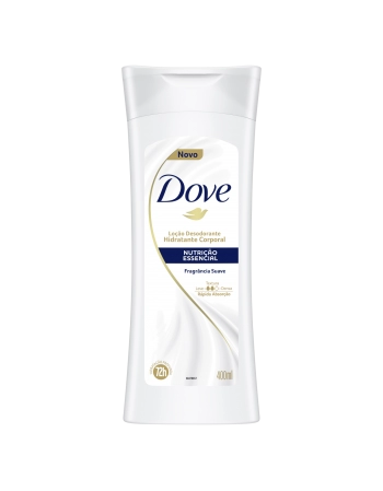 Dove Loção Desodorante Hidratante Corporal Nutrição Essencial 400ml