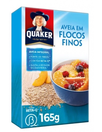 Aveia Flocos Finos Quaker 165g