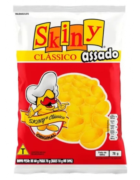 Salgadinho Clássico Natural Skiny 78g