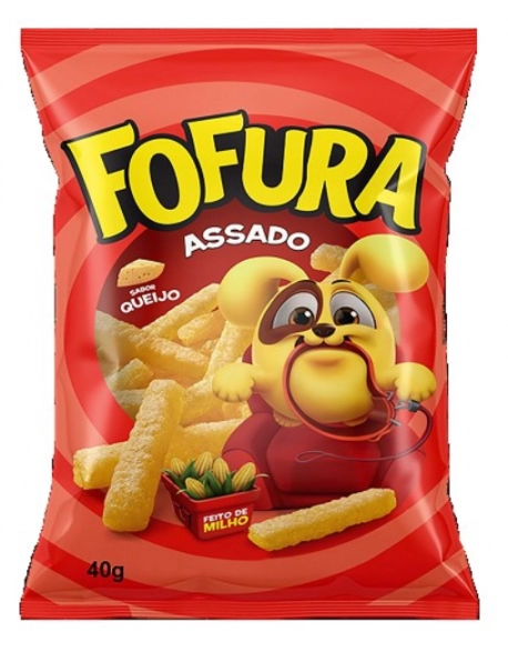 Fofura Jr Queijo Palito 40g