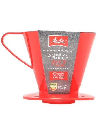 Suporte Melitta Vermelho Nº 102