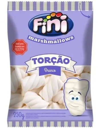 Marshmallows Torção Branco Fini 250g