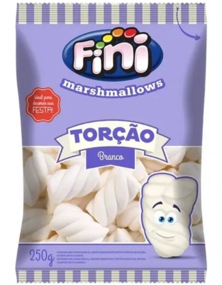 Marshmallows Torção Branco Fini 250g