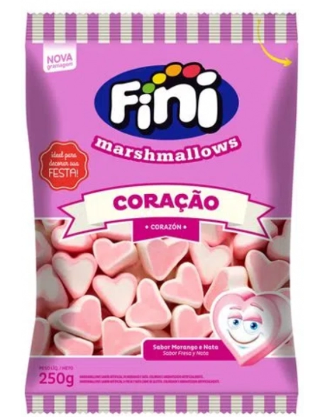 Marshmallows Coração Fini 250g