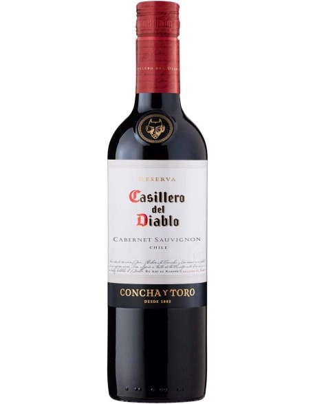 C TORO CASILLERO DEL DIABLO 2017 CABERNET SAUVIGNON 375ML (24)