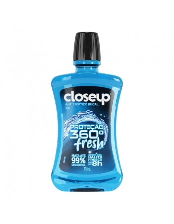 Close Up Enxaguante Bucal Ice com Álcool 250ml