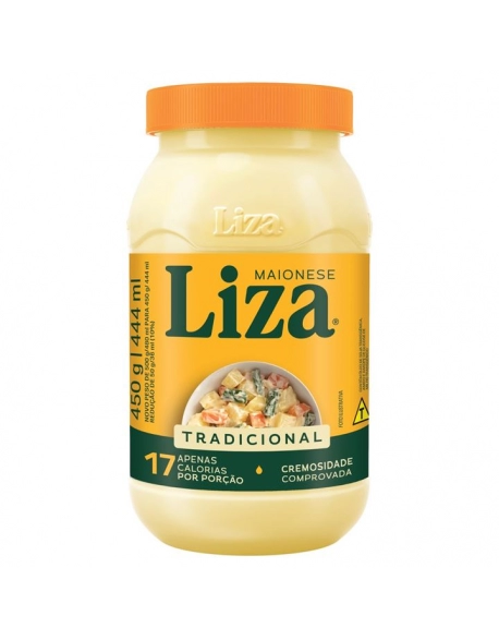 Maionese Liza Tradicional Pet - 450g