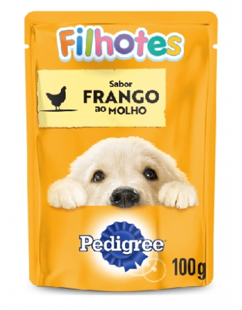 PEDIGREE® Sachê Filhotes Sabor Frango ao Molho 100g