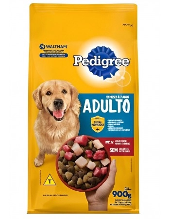 PEDIGREE® Adulto Carne, Frango e Cereais 900g