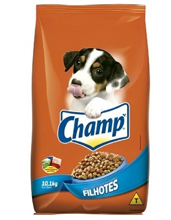 Ração Champ para cães filhotes de médio e grande porte 10,1Kg