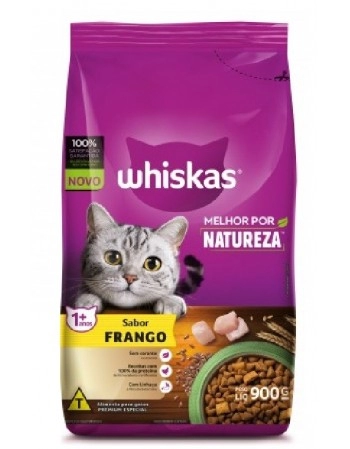 WHISKAS®​ Melhor por Natureza™ Frango 900g