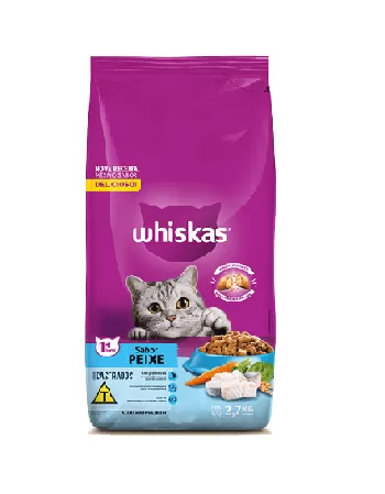 WHISKAS® Gatos Castrados sabor Peixes 2,7kg