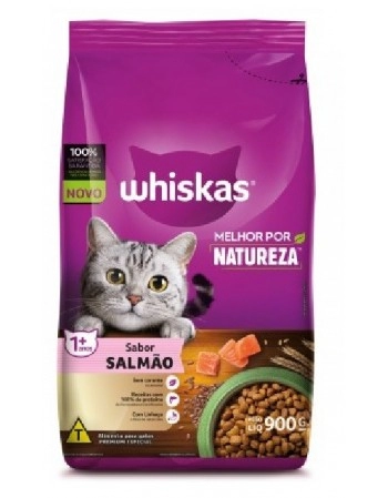 WHISKAS®​ Melhor por Natureza™ Salmão 900g