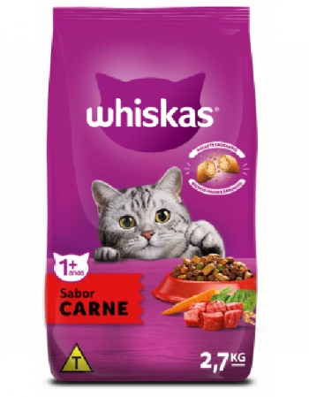 WHISKAS® Adulto Sabor Carne 2,7kg