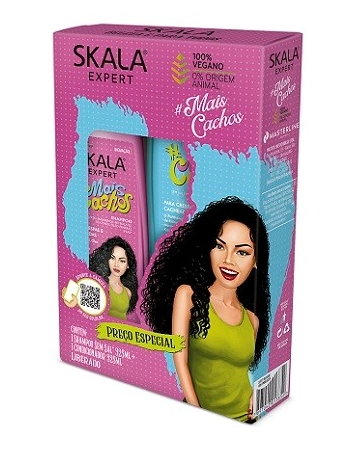 Skala Shampoo + Condicionador Mais Cachos 325ml