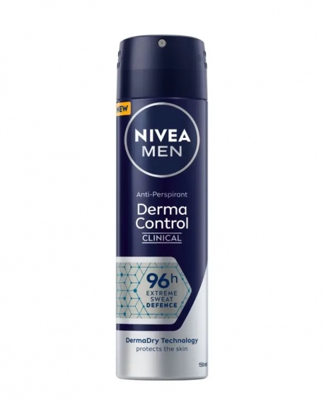 NIVEA DESOD AERO CLINICAL DERMA PROTECT MASC 150ML (12)