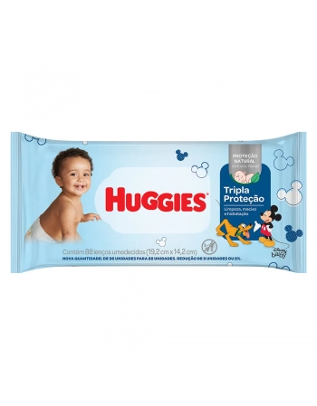 KIM HUGGIES TRIP PROT TOALHA UMED 88UN (12)