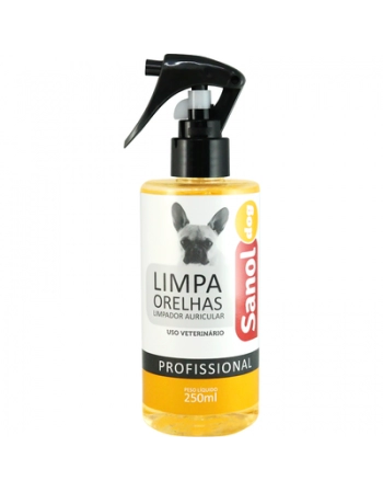 Limpa Orelhas Sanol Dog 250ml