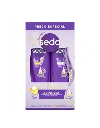 Uni Seda Liso Perfeito Shampoo + Condicionador 325ml