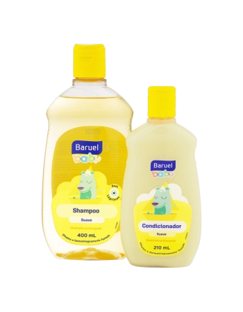 BARUEL BABY SUAVE OF ESP SH400 +COND 210ML (6) NOVO