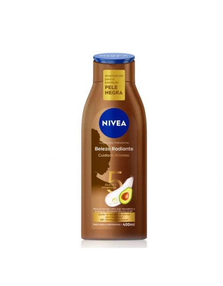 NIVEA HID BELEZA RADIANTE CUID INTENSO DUOPACK C/40% NA 2º 400ML (6)