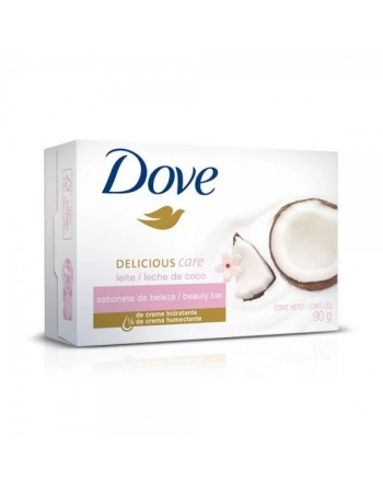 Uni Dove Sabonete Barra Nutrição Indulgente Leite de Coco e Jasmin 90g