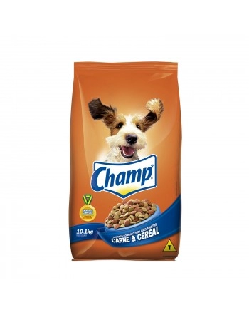 Ração Champ Carne e Cereais para cães de médio e grande porte 10,1Kg