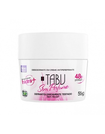 DANA TABU CREME DESOD SEM PERFUME 55GR (12)