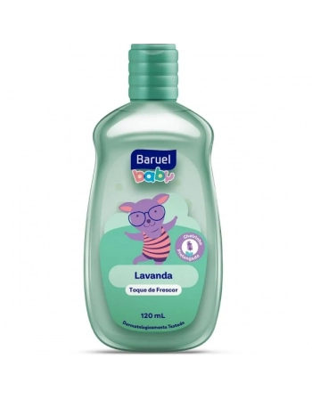 Baruel Baby Colônia Lavanda Toque De Frescor 120ml