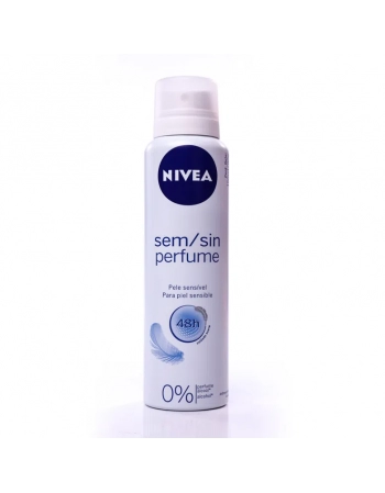 Nivea Desodorante Aerosol Sem Perfume 150ml