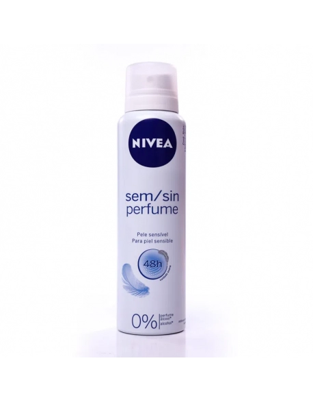 Nivea Desodorante Aerosol Sem Perfume 150ml